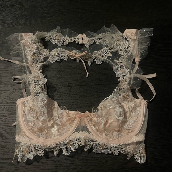 For Love And Lemons Other - For Love & Lemons Lace Bra - SIZE: 32C